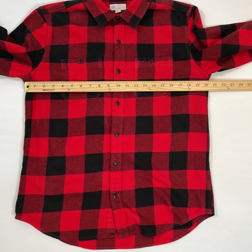 Gap Shirt Size M Standard Fit Long Sleeve casual Button-down - Picture 5 of 9
